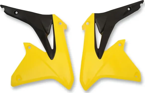 Powerflow Intake Radiator Shrouds Yellow, 1, nordicamoto.ro