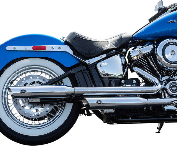 Slash-cut Slip-on Mufflers Chrome, 3, nordicamoto.ro