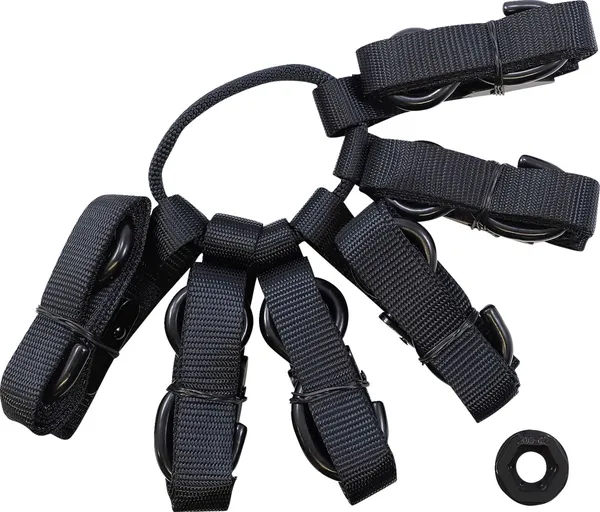 Cargo Straps Black, 2, nordicamoto.ro