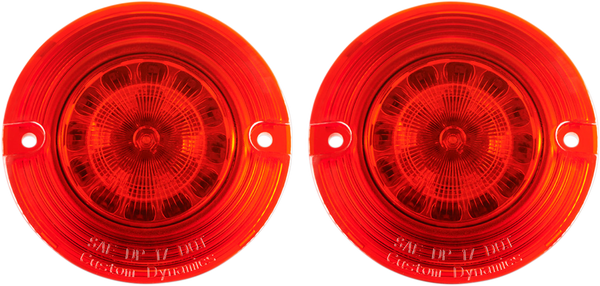 Probeam® Flat Turn Signal Inserts Red, 2, nordicamoto.ro