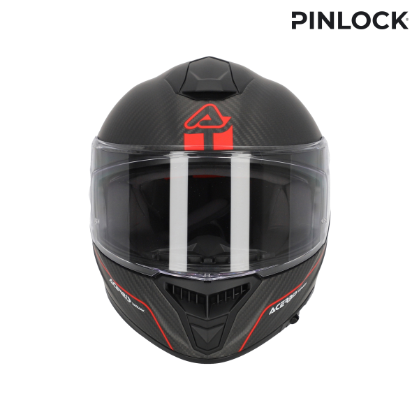 Acerbis Tarmak 22-06 teljes arcú sisak, fekete/piros, XL, 6, nordicamoto.ro