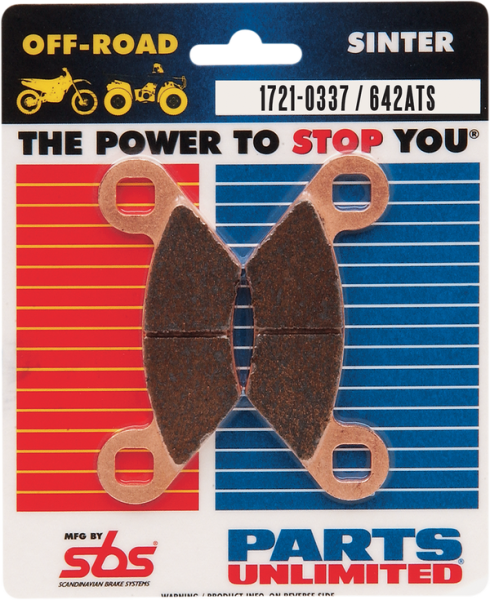 Ats All-terrain Sintered Brake Pads, 1, nordicamoto.ro