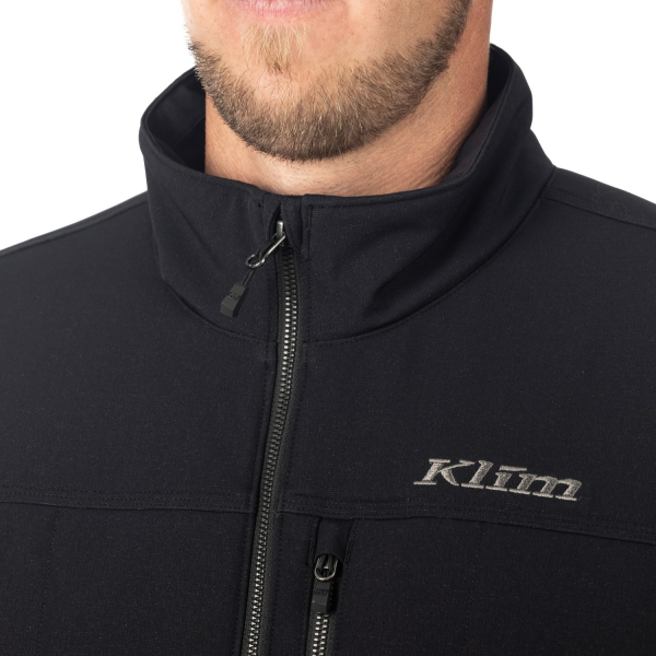 Klim Softshell Saddleback Black dzseki, 8, nordicamoto.ro