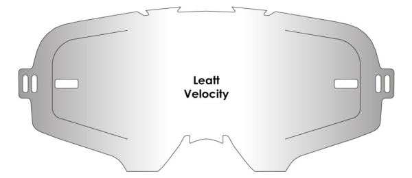 Leatt Velocity Airscreen lencse, szürke, 2, nordicamoto.ro