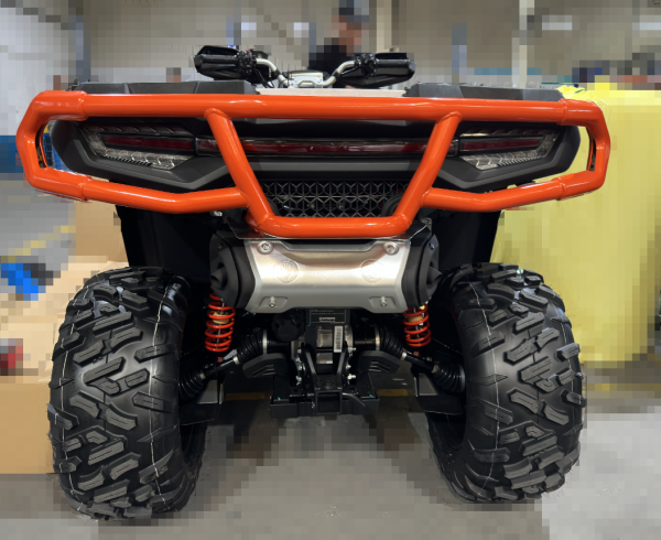CFMOTO CFORCE 800 / 850 / 1000 ATV hátsó védőrudazat – FEKETE, 7, nordicamoto.ro