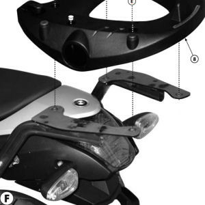 Cadru Top Case Kappa BMW C 600 SPORT '12-'15, 1, nordicamoto.ro