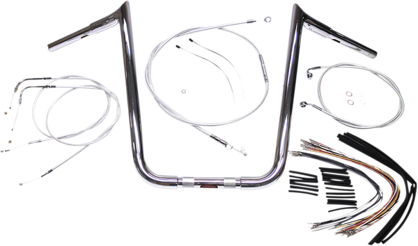 1-1/4(r) Viking Handlebar Installation Kit Silver, 1, nordicamoto.ro
