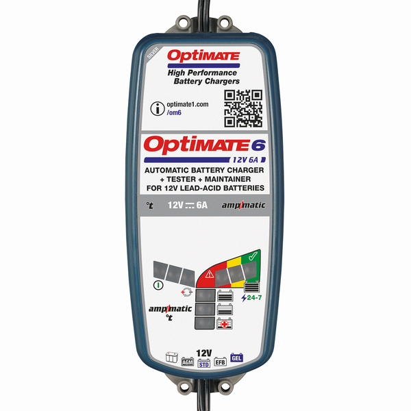 Optimate 6 Select Battery Charger/power Supply Silver, 4, nordicamoto.ro