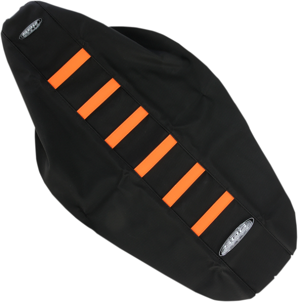 6-rib Gripper Seat Cover Black, 2, nordicamoto.ro