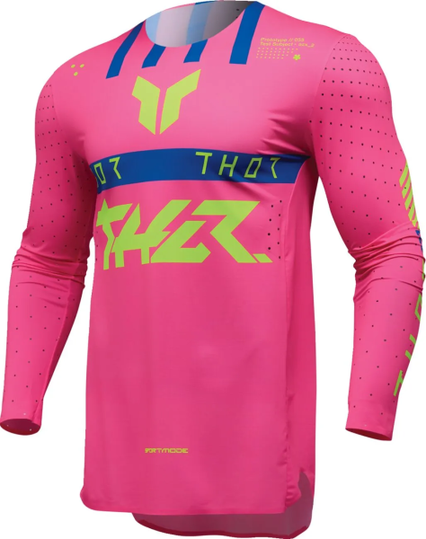 Tricou THOR Sportmode Flite Pink/Blue XL, 1, nordicamoto.ro