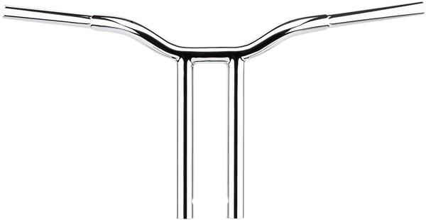 Kage Fighter Welded Straight-riser Handlebar Silver, 2, nordicamoto.ro