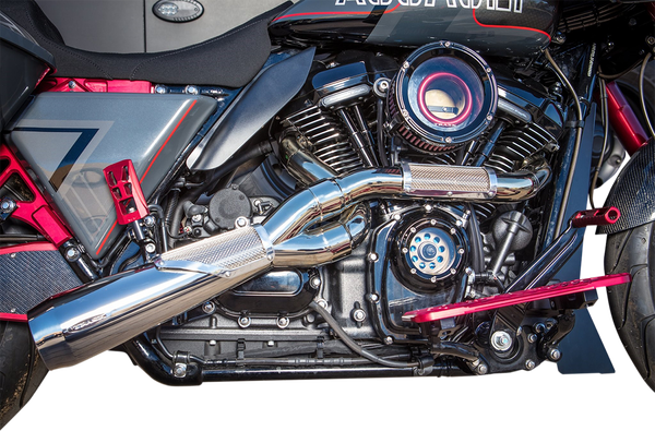 Big Sexy 2:1 Exhaust Systems Polished, 3, nordicamoto.ro