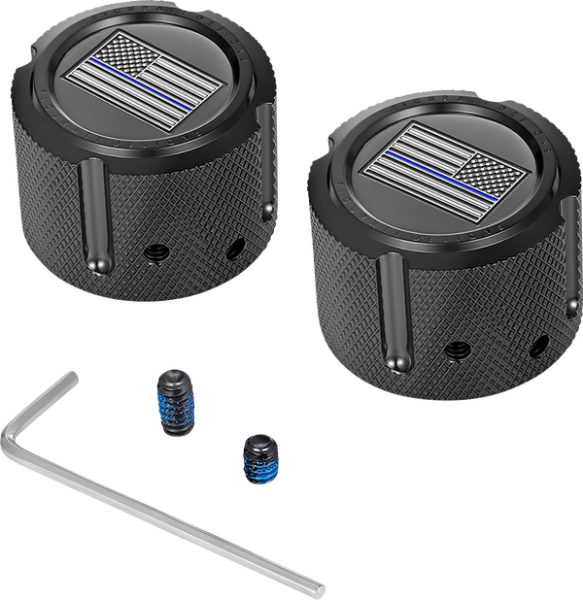 Front Axle Nut Cover Black, 2, nordicamoto.ro