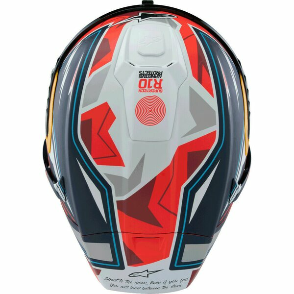ALPINESTARS SUPERTECH R10 LE ACOSTA teljes arcú sport sisak, kék/piros/fehér, XL, 10, nordicamoto.ro