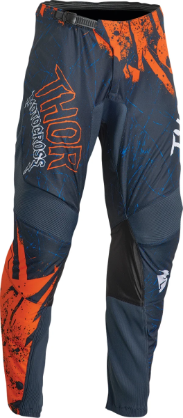Pantaloni Copii Thor Sector Gnar Midnight/Orange 24, 5, nordicamoto.ro
