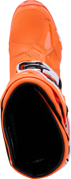 Alpinestars Tech 10 Supervented narancssárga csizma, 40,5-es méret, 7, nordicamoto.ro