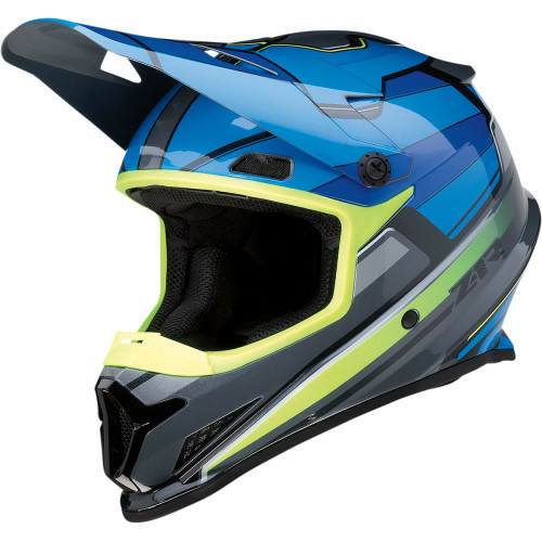 Casca Z1R Rise MC Blue/Yellow S, 1, nordicamoto.ro