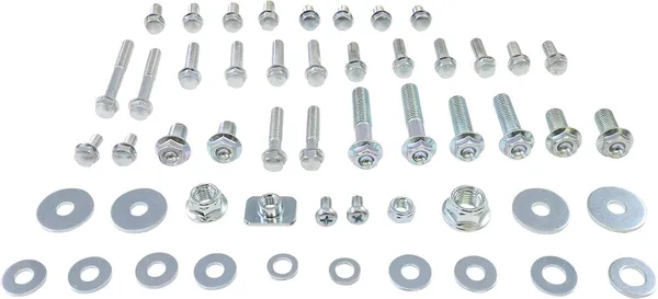MOOSE RACING Japanese Replacement Hardware Kit Silver, 1, nordicamoto.ro