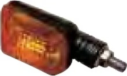 Univerzális mini-szárjelző lámpák, fekete, 1, nordicamoto.ro