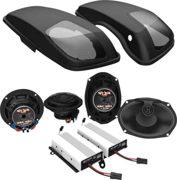 Speaker Kit Black, 1, nordicamoto.ro