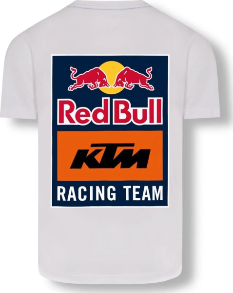KTM BACKPRINT fehér póló, XXL, 2, nordicamoto.ro