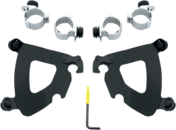 Gauntlet Fairing Trigger-lock Hardware Kit Black, 1, nordicamoto.ro
