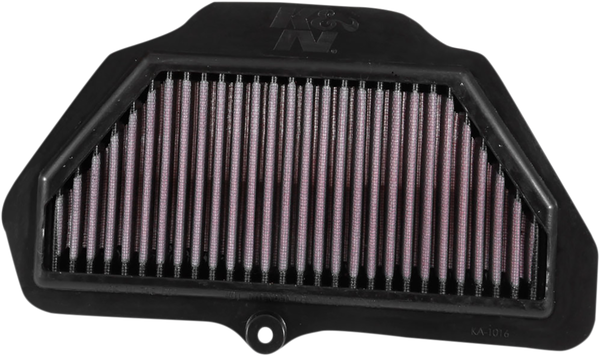 High-flow Air Filter Black, Red, 1, nordicamoto.ro