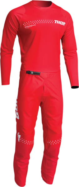 Tricou copii Thor Sector Minimal Red XS, 6, nordicamoto.ro