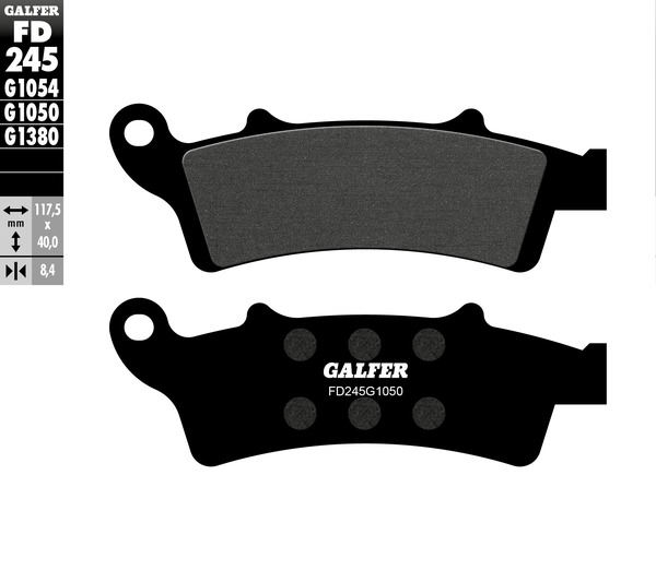 Brake Pad Orcanic, 1, nordicamoto.ro
