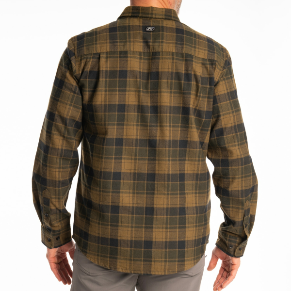 Cottonwood Midweight Flannel Shirt Monument - Black (Non-Current), 11, nordicamoto.ro