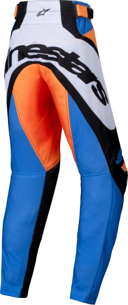 Pantaloni Copii Alpinestars Racer Melt Blue/Orange 28, 2, nordicamoto.ro