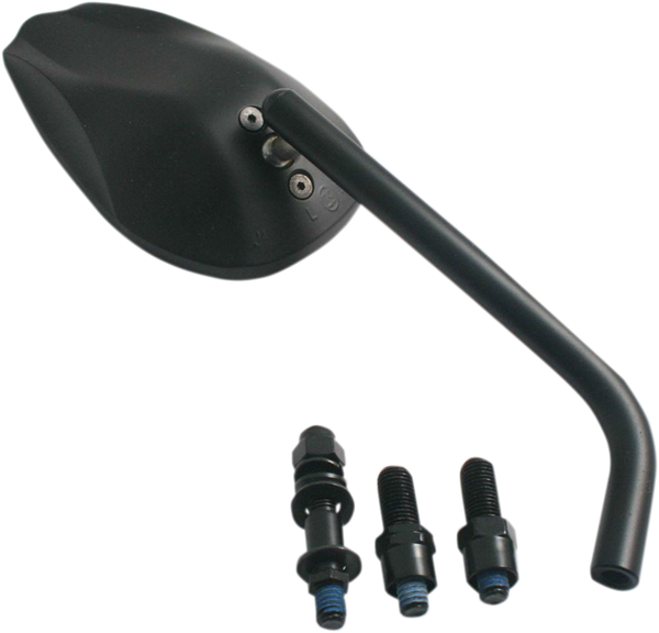 Universal E-marked Mirror Black, 1, nordicamoto.ro