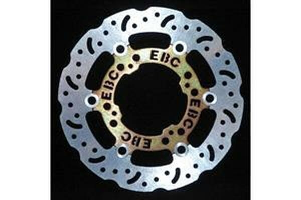 Oversized Supercross Contour Series Brake Rotor Gold, Silver, Stainless Steel, 1, nordicamoto.ro