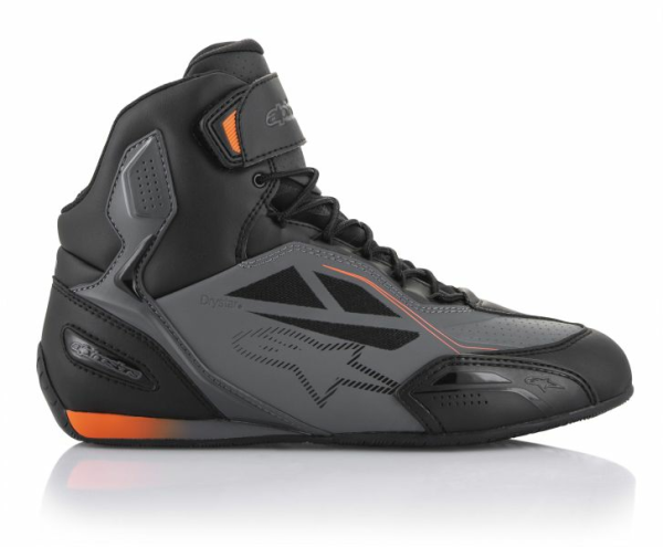 Alpinestars Faster-3 Drystar csizma – fekete/szürke/narancssárga, 5, nordicamoto.ro