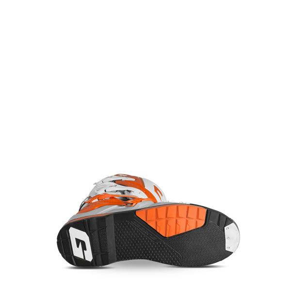 Gaerne SG-22 enduro csizma, narancssárga/fehér, 44,5-es méret, 6, nordicamoto.ro
