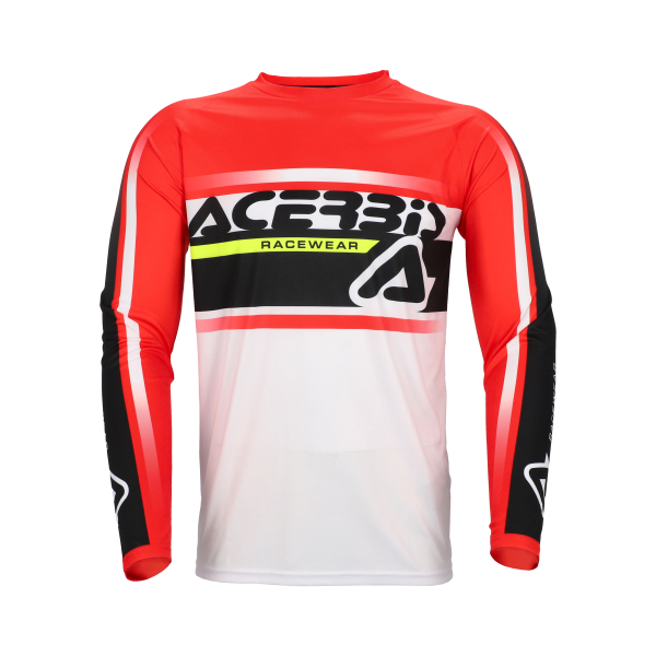 Acerbis Linear Lugo póló, piros/fehér, M, 5, nordicamoto.ro