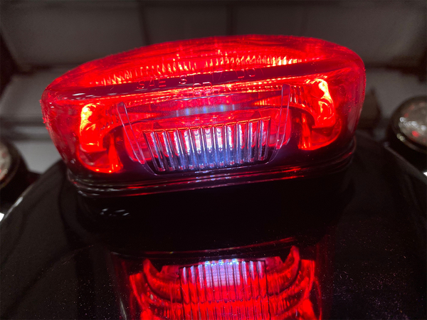 Probeam® Low Profile Led Taillight With Bottom Window Red, 2, nordicamoto.ro