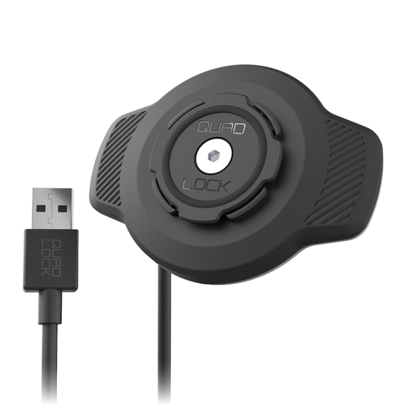 Vízálló Quad Lock vezeték nélküli induktív töltőfej, 1, nordicamoto.ro