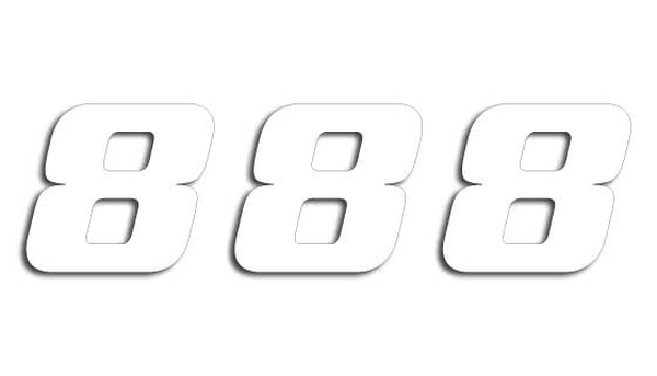 One Series Numbers White, 2, nordicamoto.ro