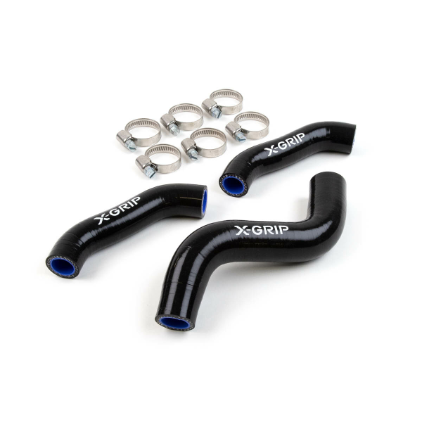 Szilikon hűtőcső-készlet KTM/HUSQ/GASGAS 450/500 modellekhez – kék, 3, nordicamoto.ro