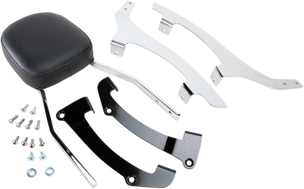 Square Sissy Bar Kit Chrome, 2, nordicamoto.ro
