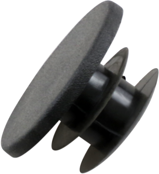 Plastic Wheel Cap Black, 1, nordicamoto.ro