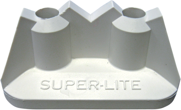 Pro Series Super Lite Backing Plates White, 2, nordicamoto.ro