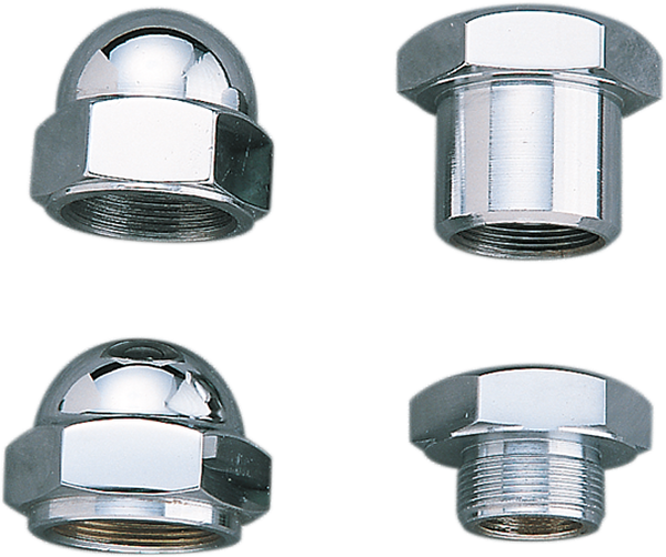 Chrome Plated Stem Bolt Chrome, 1, nordicamoto.ro