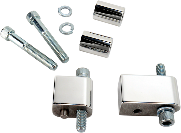 Driver Floorboard Extender Kit Silver, 1, nordicamoto.ro