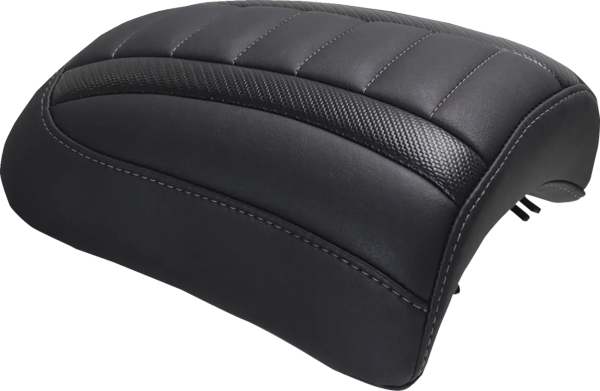 Padded Passenger Seat Cowl Black, 1, nordicamoto.ro