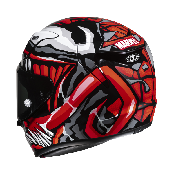 Casca HJC RPHA 12 Maximized Venom Marvel Rosu S, 3, nordicamoto.ro