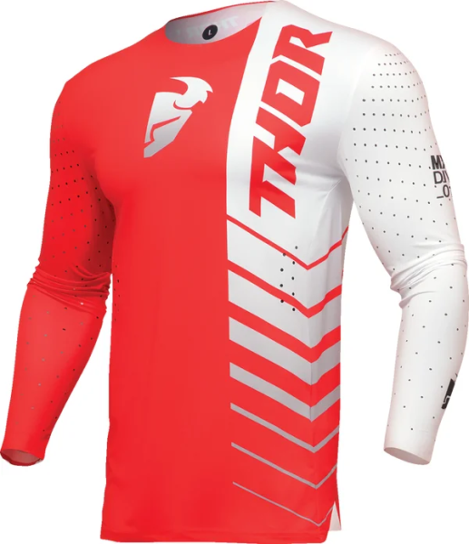 Tricou Thor Prime Analog Red/White XL, 1, nordicamoto.ro