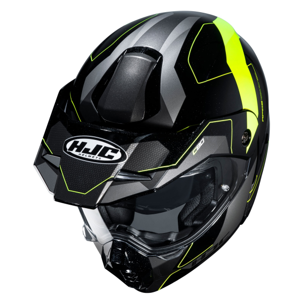 Casca HJC C80 Rox Fluo Fluo M, 9, nordicamoto.ro