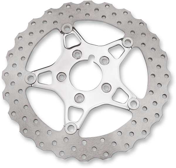Fsd Series Stainless Steel Front Brake Rotor For Big Twins Polished, 2, nordicamoto.ro